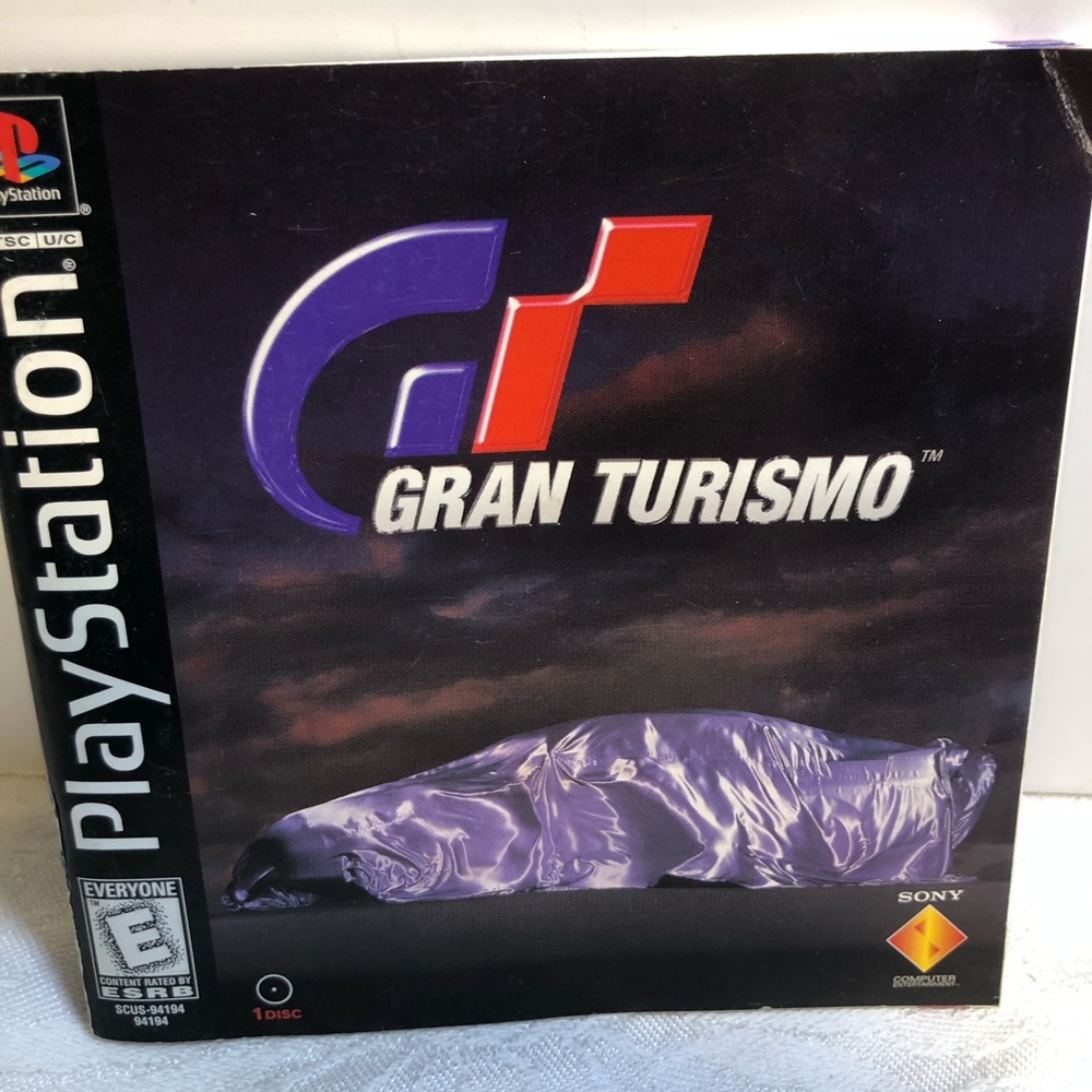 Sony PlayStation Gran Turismo Game - tested, game & manual